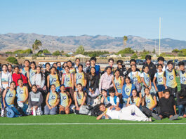 Chalone Peaks Middle School track team
