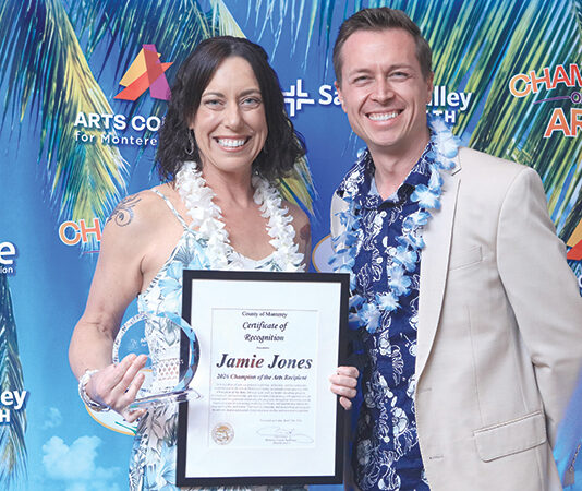 King City teacherās arts advocacy celebrated Jamie Jones with award