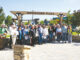 King City history walk group at Downtown Plaza