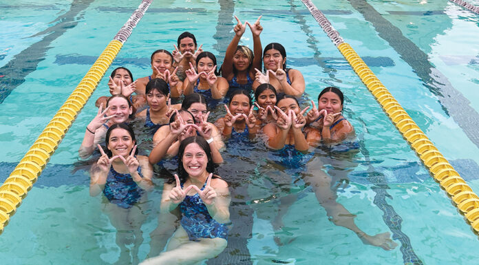 King City girls swimming