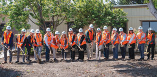 Professional Development Conference Center groundbreaking