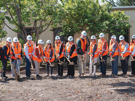 Professional Development Conference Center groundbreaking