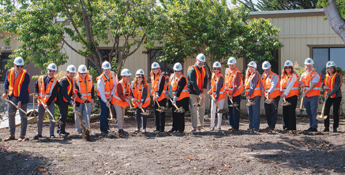 MCOE conference center groundbreaking group Professional Development Conference Center groundbreaking