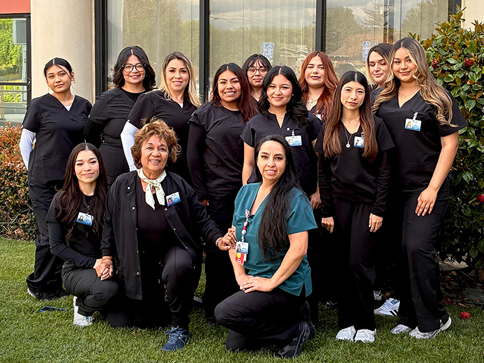 Mee Memorial CNA students