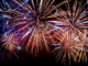 fireworks in the sky