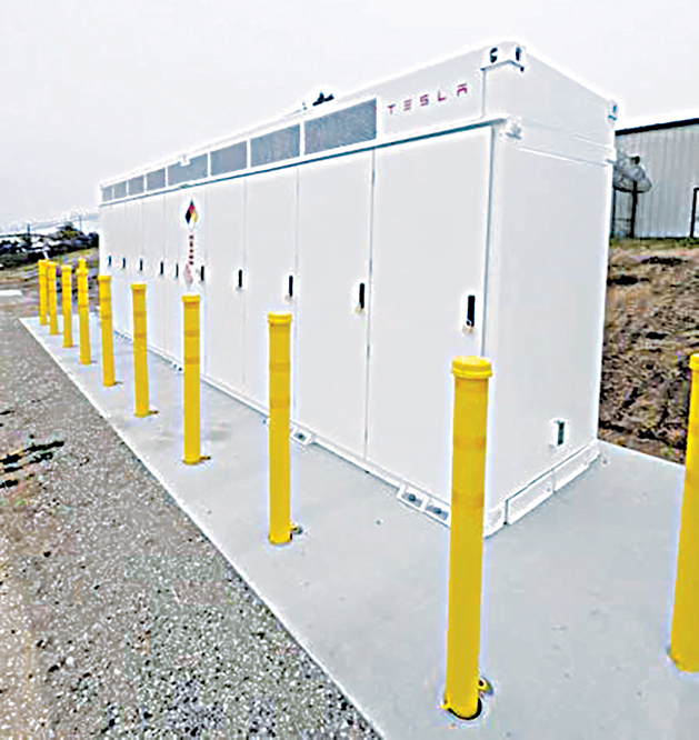 solar-plus-battery storage project