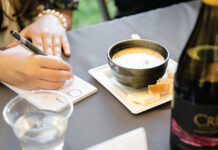 CRU Winery Chowder Cook-Off judging