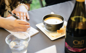 CRU Winery announces 3rd annual Chowder Cook-Off Contest CRU Winery Chowder Cook-Off judging