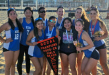 King City beach volleyball team wins SCCAL title in inaugural season KCHS beach volleyball