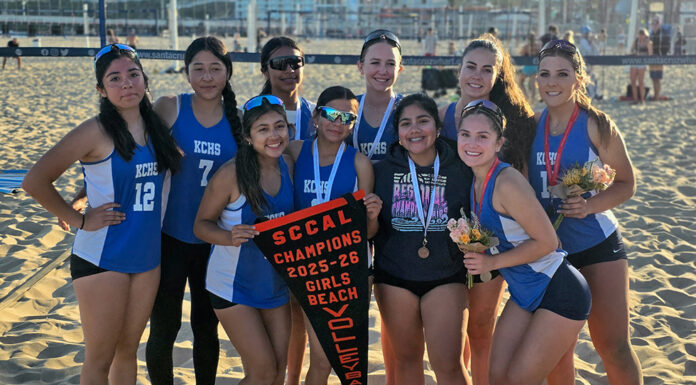 King City beach volleyball team wins SCCAL title in inaugural season KCHS beach volleyball