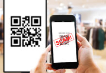 Fake QR Code scams fraud phishing concept