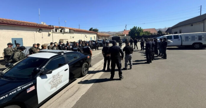 police raid