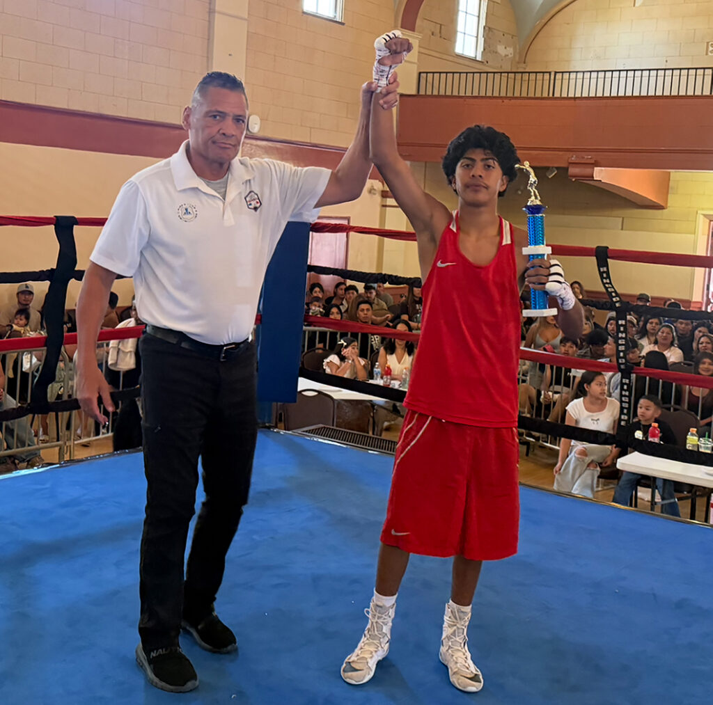 Boxer Miguel Hernandez