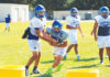 Football | South Monterey County players gear up for 2026 season King City football practice