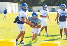 Football | South Monterey County players gear up for 2026 season King City football practice