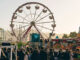 Salinas Valley Fair ferris wheel and crowd
