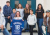 Bradley Union students turn school spirit into $1,100 gift students with Saberhagens