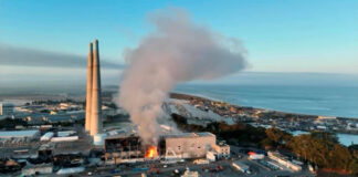 Moss Landing Power Plant fire