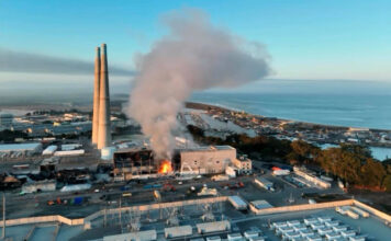 Moss Landing Power Plant fire