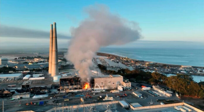 UPDATED: Shelter-in-place order lifted after Moss Landing Power Plant fire Moss Landing Power Plant fire