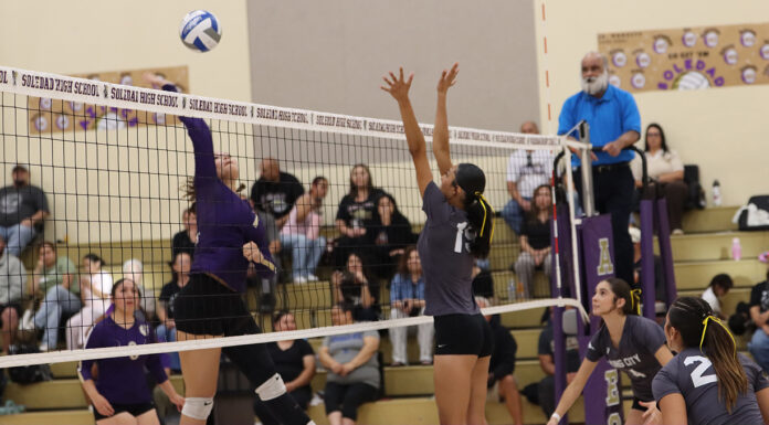 Soledad vs King City volleyball
