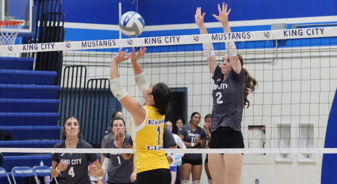 Volleyball 1 Avery Munoz King City King City volleyball