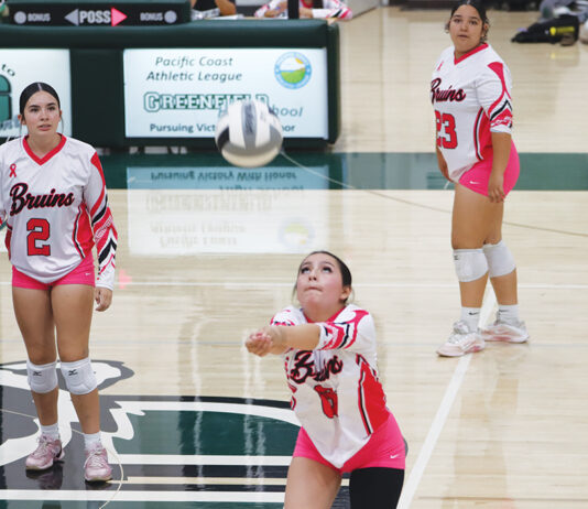 Greenfield volleyball