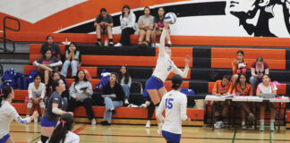 King City vs Gonzales volleyball