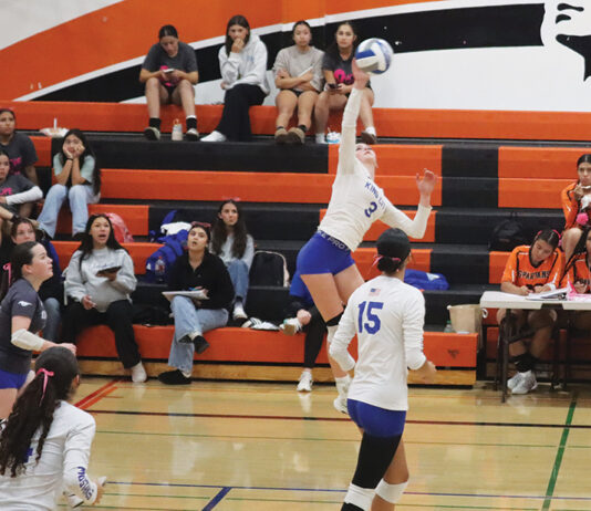 King City vs Gonzales volleyball