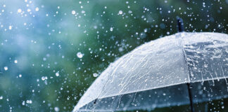Rain storm weather umbrella