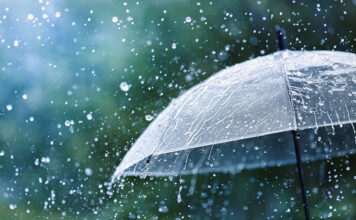 Rain storm weather umbrella